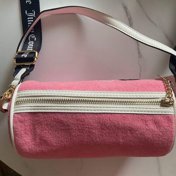 Juicy Couture Sweet N Juicy Apple Mini Barrel Bag w Strawberry Coin Pouch -- NWT - Picture 5 of 6